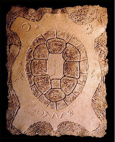 Элитный ковер с медальоном в виде панциря черепахи Eternity