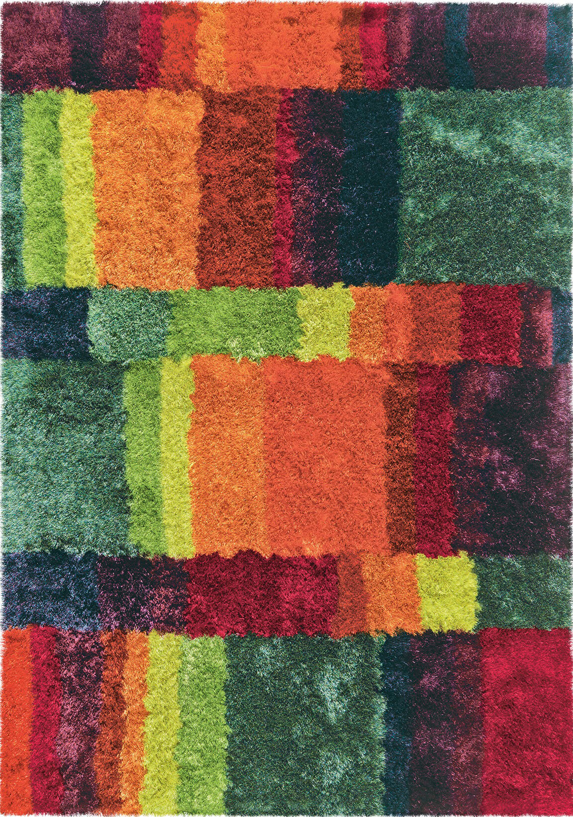Разноцветный ковер шегги Funky 8110-75