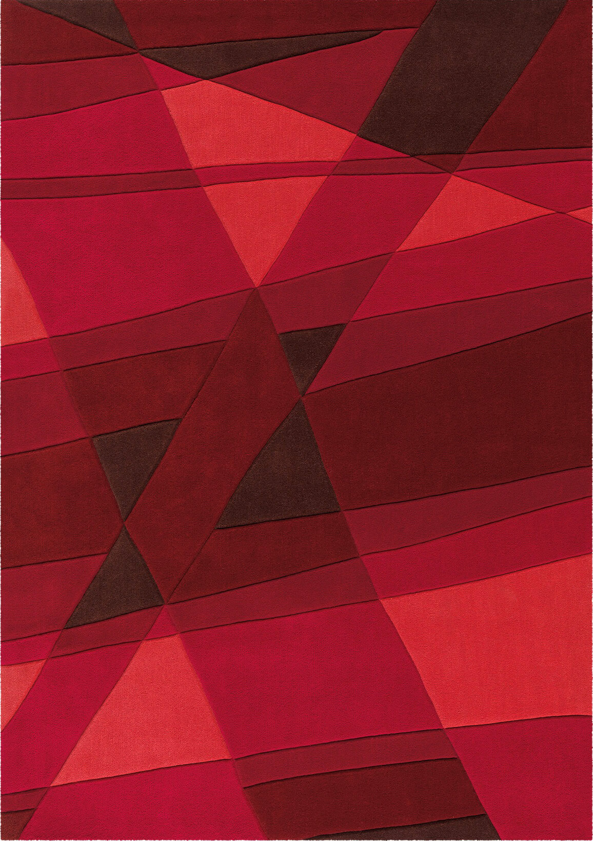 Красный ковер модерн "Зигзаг" Joy 4058-41